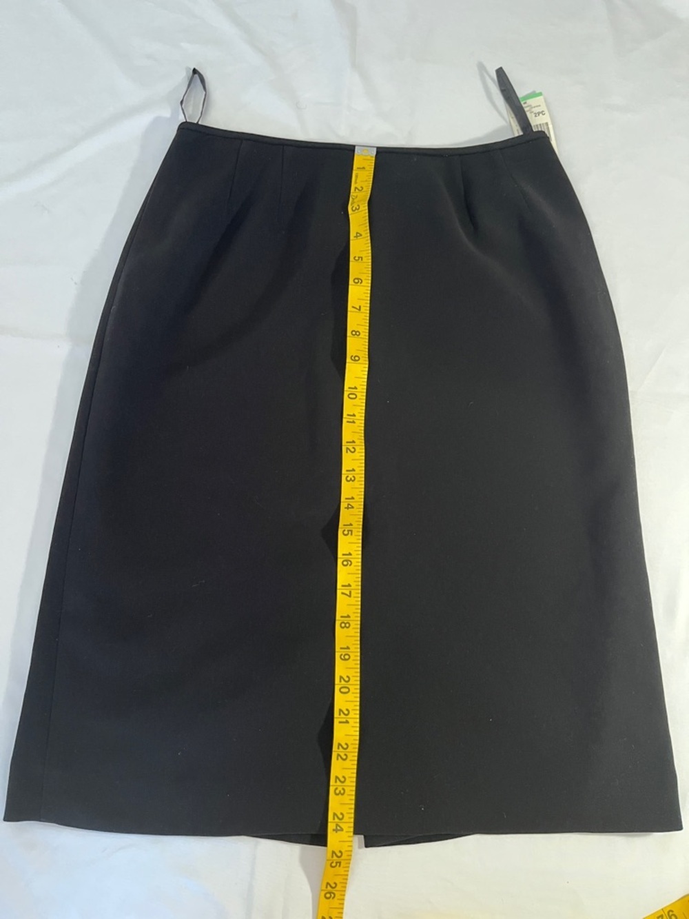 Le Suit Black Women's Pencil Skirt - Picture 4 of 11